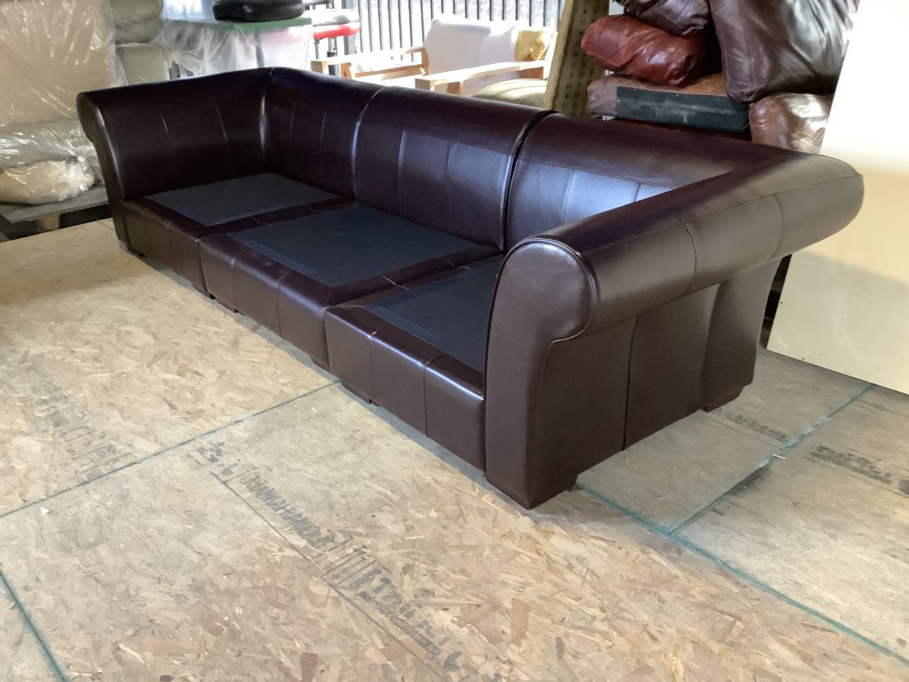 dark brown couch sofa